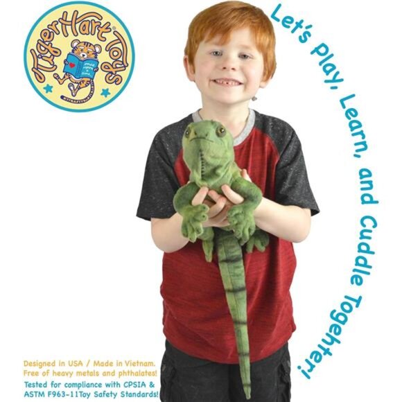 Igor The Iguana - 26 Inch Long Stuffed Animal Plush Lizard - Picture 3 of 7